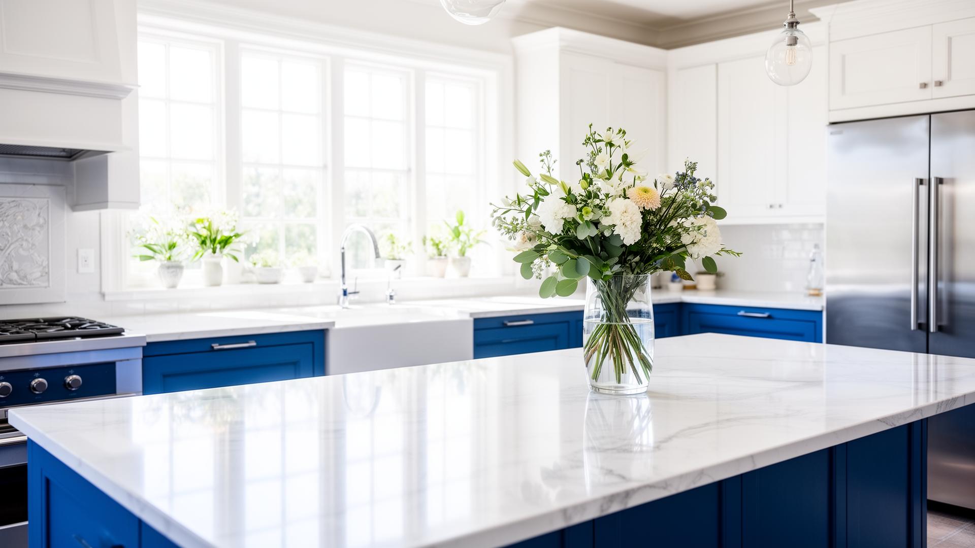 Sparkling clean kitchen